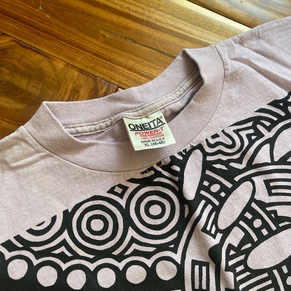 PURPLE ONEITA T-SHIRT - Picture 6 of 6